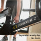 Concept2 RowErg Modell D: Rudergerät mit Luftwiderstand, Standardbeinen, Schwarz
