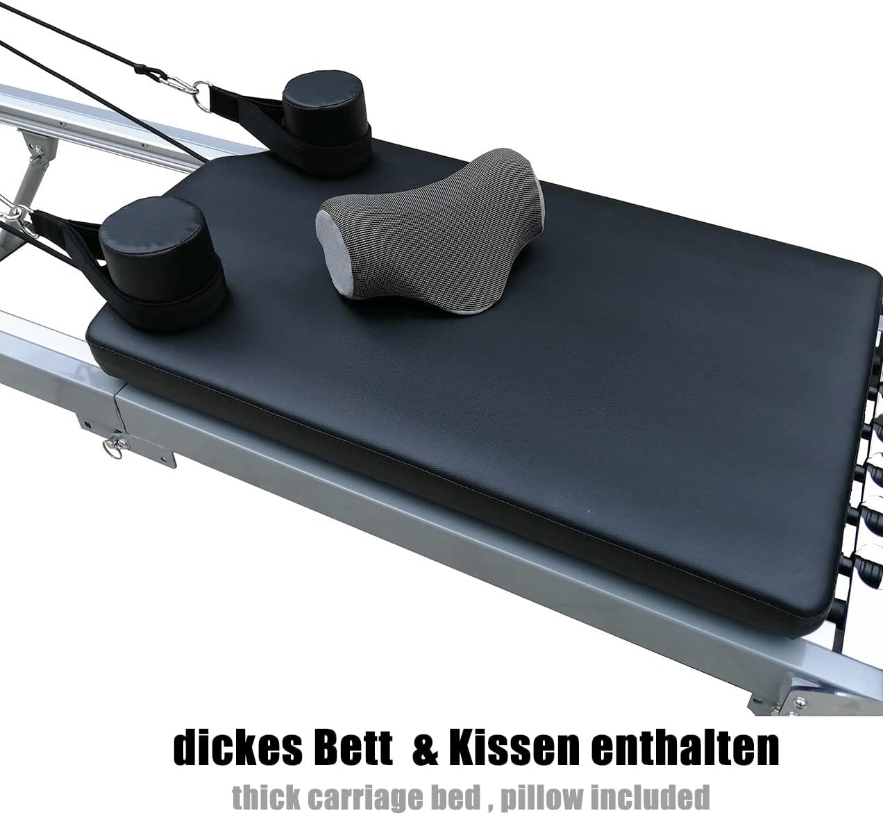 Nexace Pilates Reformer für Zuhause, Faltbarer Pilates Reformer Heimgebrauch