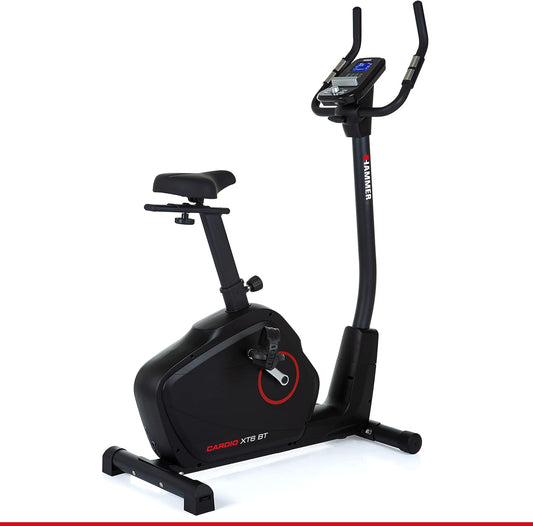 Hammer Cardio XT6/XT7 Ergometer Heimtrainer Fahrrad mit Bluetooth & App