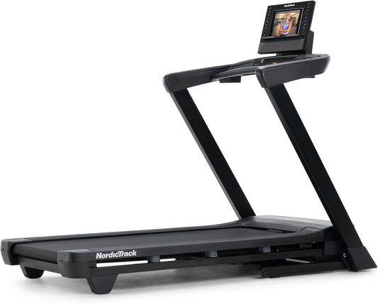 NordicTrack T-Serie: Laufband mit Steigung, Bluetooth & 136 kg Tragkraft