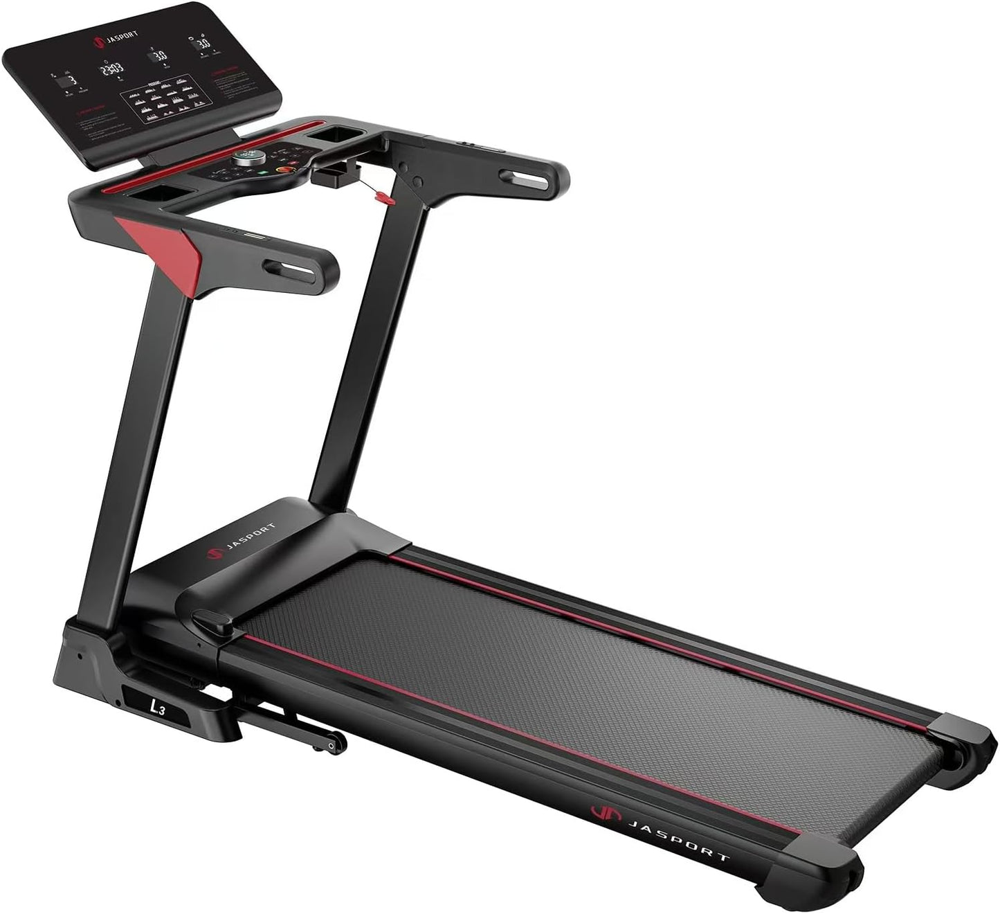 JASPORT L3 Faltbares Heimtrainer-Laufband mit Bluetooth & Steigungsfunktion