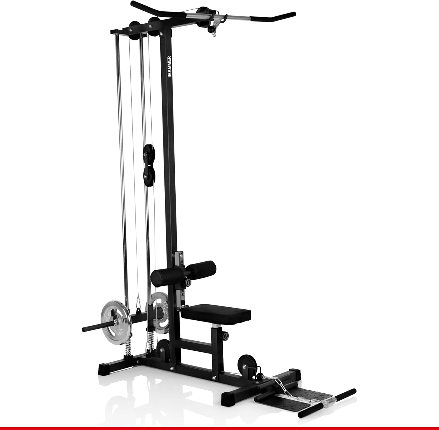 Finnlo Multi Lat Tower Zugstation – Rückentrainer, Armtrainer, Bauchmuskeltrainer