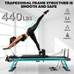 ONETWOFIT Pilates Reformer: Faltbar, für Core, Yoga & Krafttraining