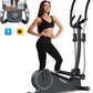 TODO 2-in-1 Crosstrainer für Zuhause mit App & LCD Monitor