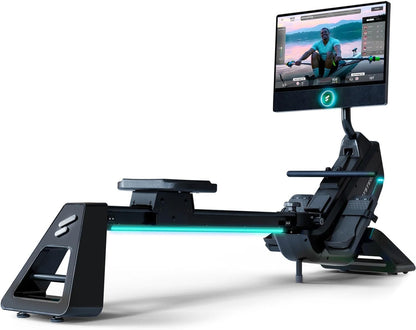 Sportstech Premium Rudergerät mit 21,5" Touchscreen & App