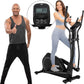 Miweba Sports MC500 Crosstrainer: Leise, 7kg Schwungmasse, LCD Monitor, Heimtrainer