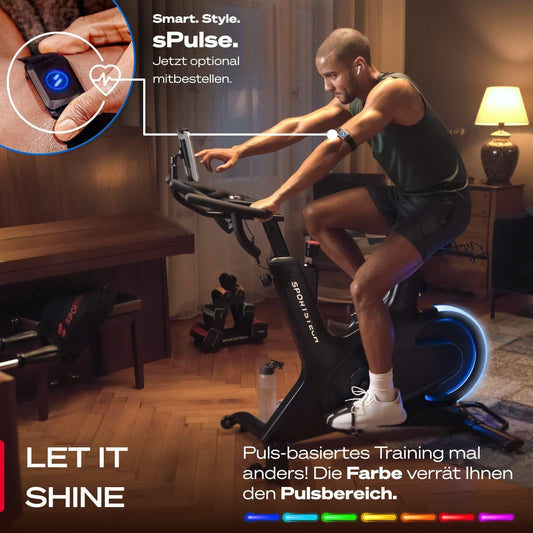 Sportstech Sbike Lite: Heimtrainer mit App & Tablet-Halterung