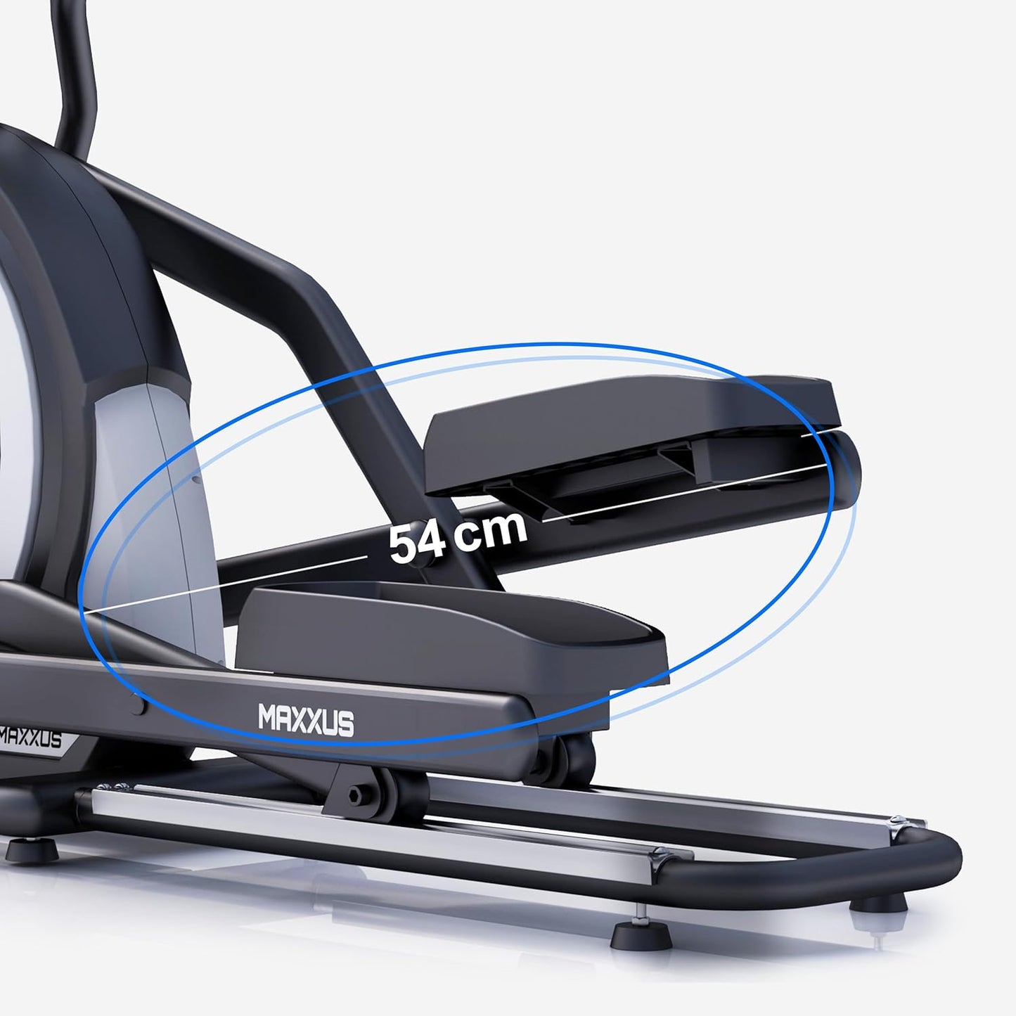 MAXXUS CX 5.1 Crosstrainer: App Compatible, Quiet, Bluetooth, Magnetic Brake