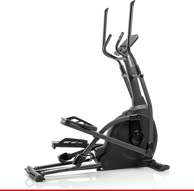 Hammer SpeedMotion II: Crosstrainer mit Steigung, 24 Programmen & 18 kg Schwungmasse