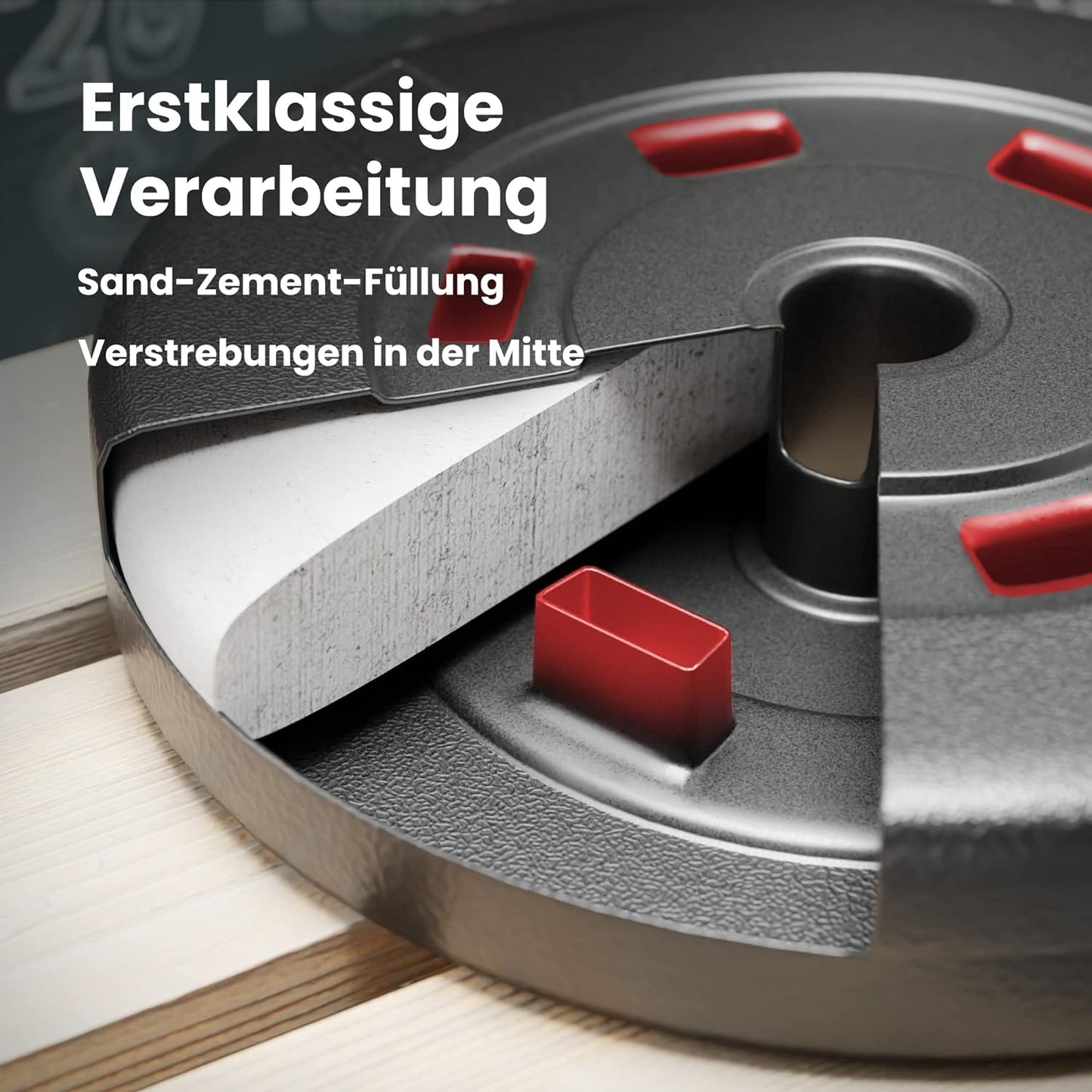 Hop-Sport Hantelbank: Multifunktional mit Latzug, verstellbarer Schrägbank & Hantelset