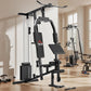 HOMCOM Home Gym Kraftstation – Latzug, Kabelzug, Brustpresse, Beintrainer