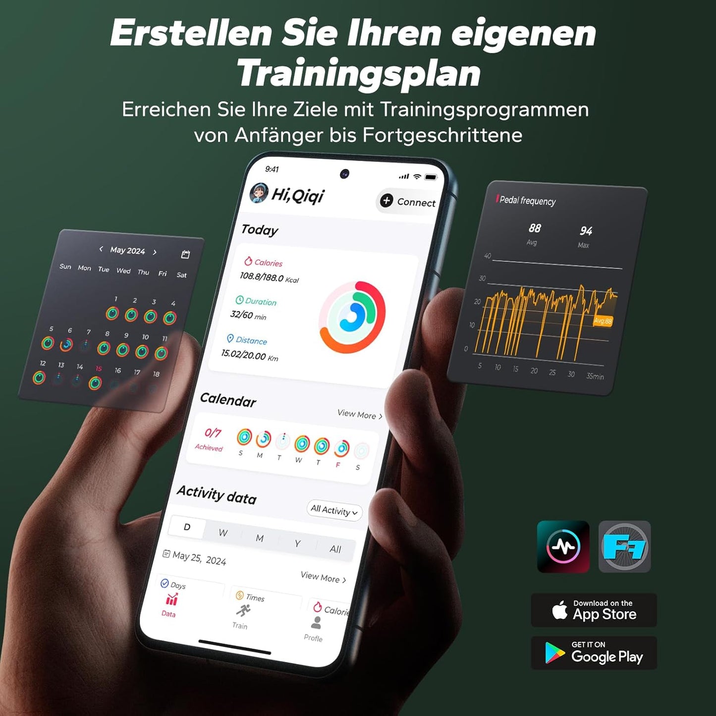 MERACH Wasser-Rudergerät aus Holz: Klappbar & interaktiv für Zuhause