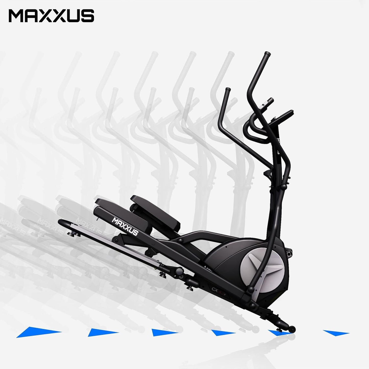 Klappbarer Ellipsentrainer für Zuhause | 24kg Schwungmasse & App