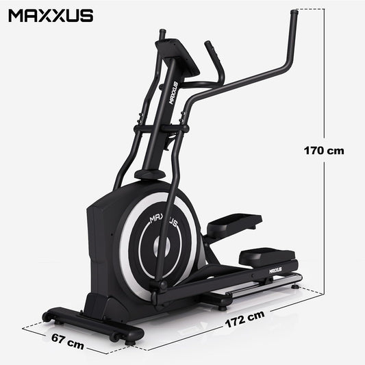 MAXXUS CX 5.1 Crosstrainer: App Compatible, Quiet, Bluetooth, Magnetic Brake