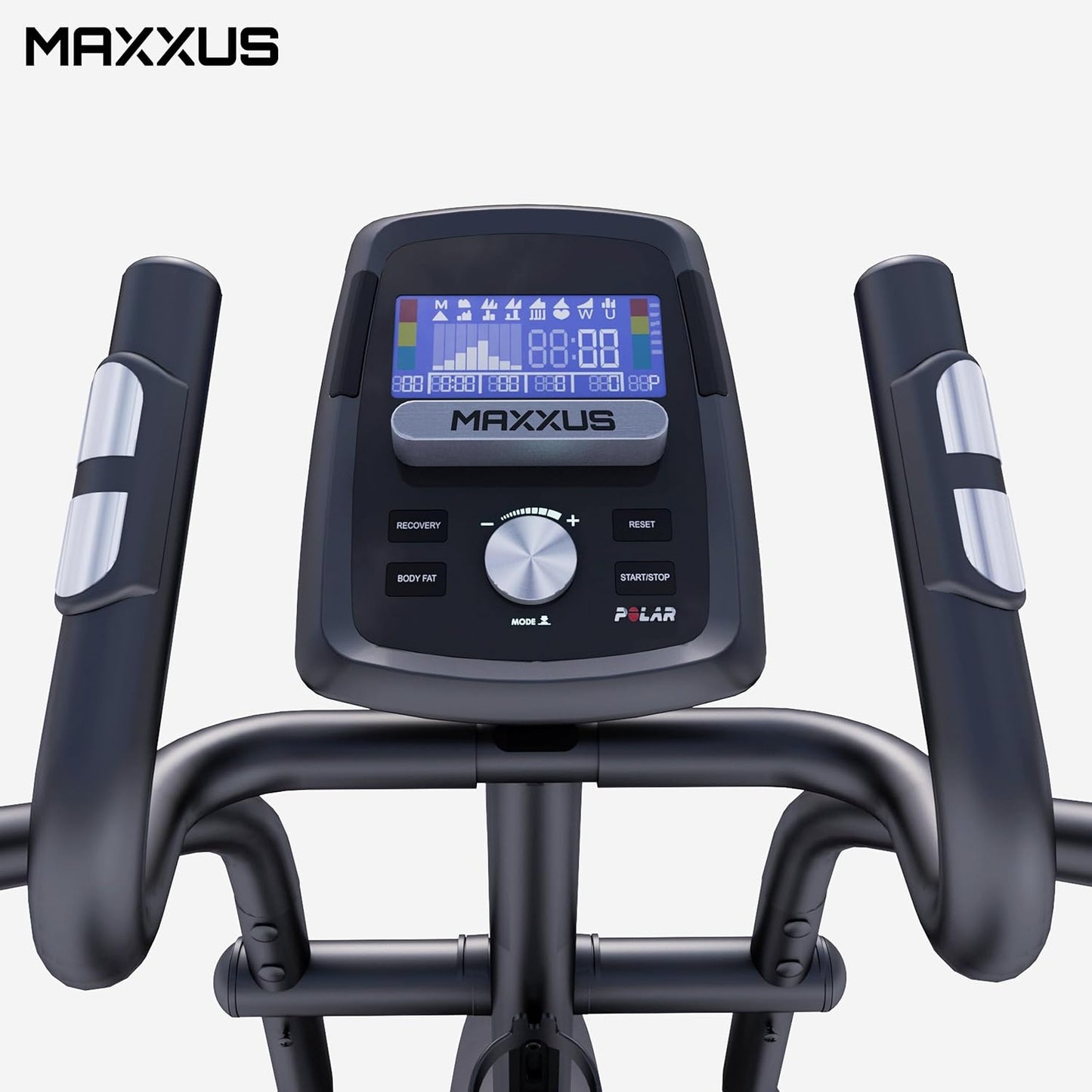 MAXXUS CX 5.1 Crosstrainer: App Compatible, Quiet, Bluetooth, Magnetic Brake