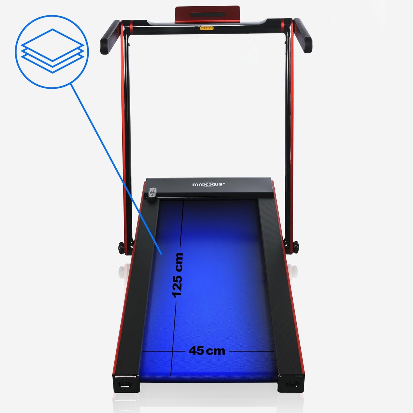 Maxxus M8 Folding Electric Treadmill with Bluetooth & App Control