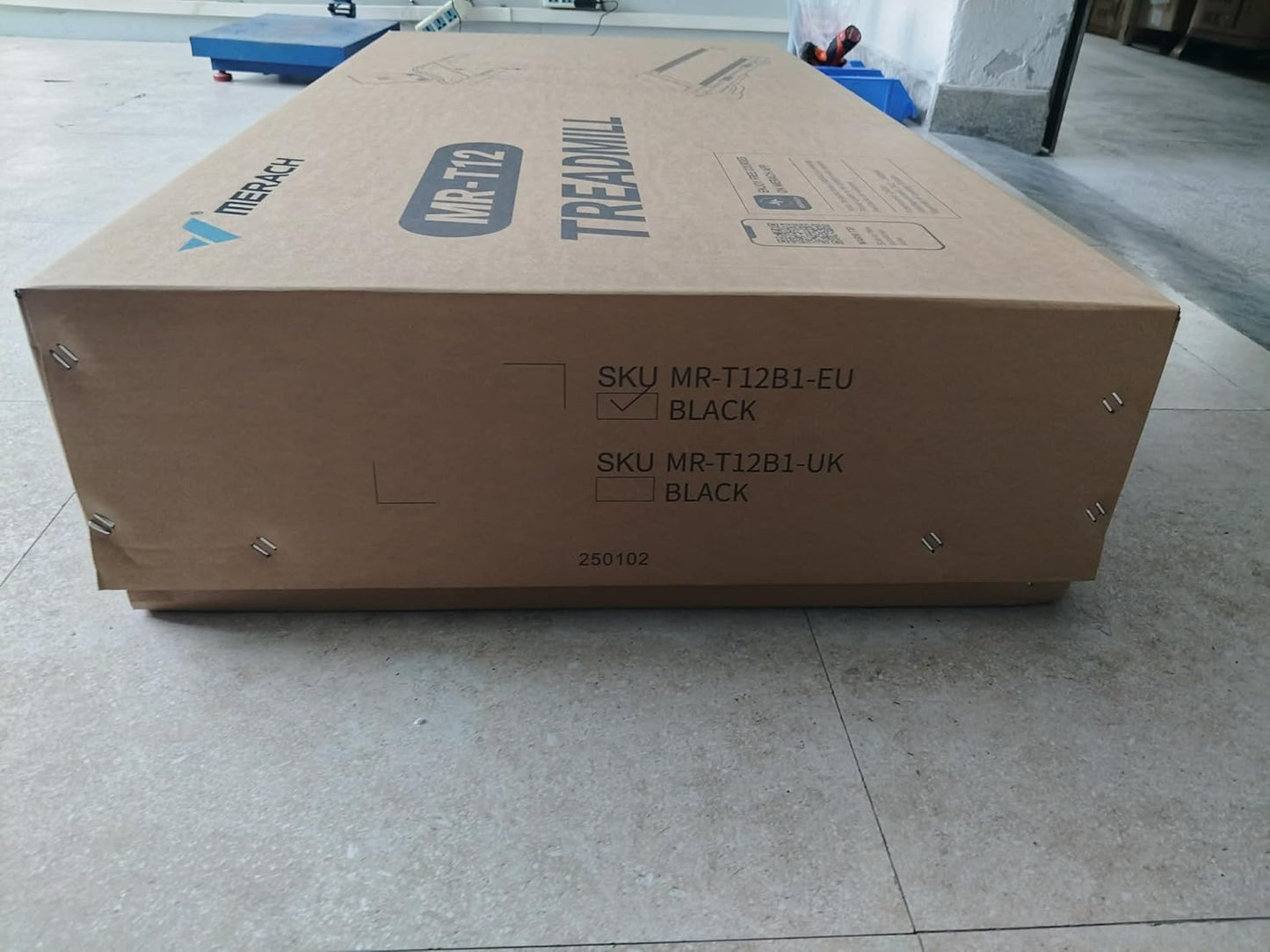 MERACH Klappbares Laufband: 2,5 PS, Steigung, 0,8–12 km/h für Zuhause