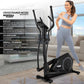 Miweba Sports MC500 Crosstrainer: Leise, 7kg Schwungmasse, LCD Monitor, Heimtrainer