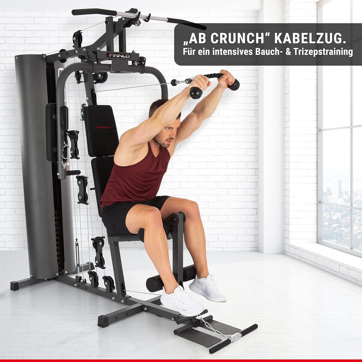 Finnlo Autark 600 Kraftstation mit Kabelzug – Home Gym für Zuhause