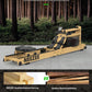 Neezee Water Rowing Machine | Solid Wood, Foldable, Bluetooth Display